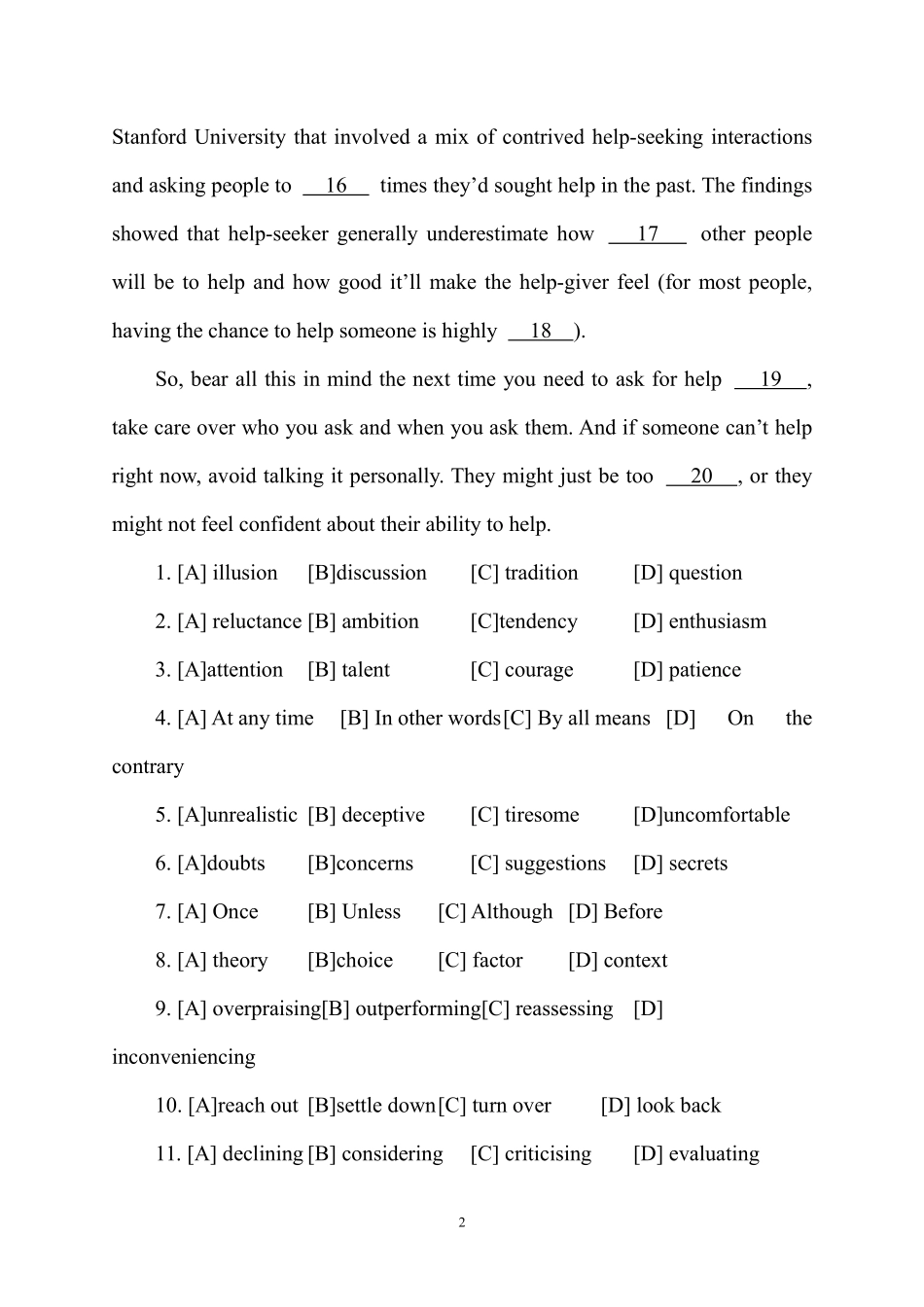 2025-年考研英语二真题(附答案).pdf_第2页