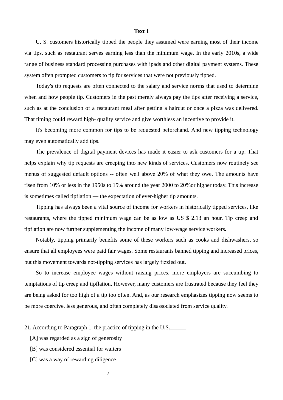 2025年考研英语二真题及答案解析(完整版).docx_第3页