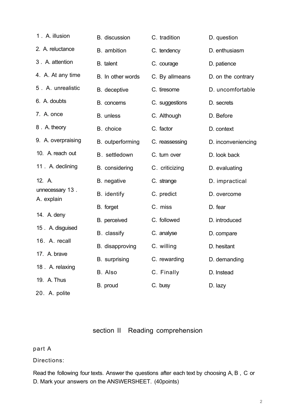 2025年考研英语二真题.docx_第2页