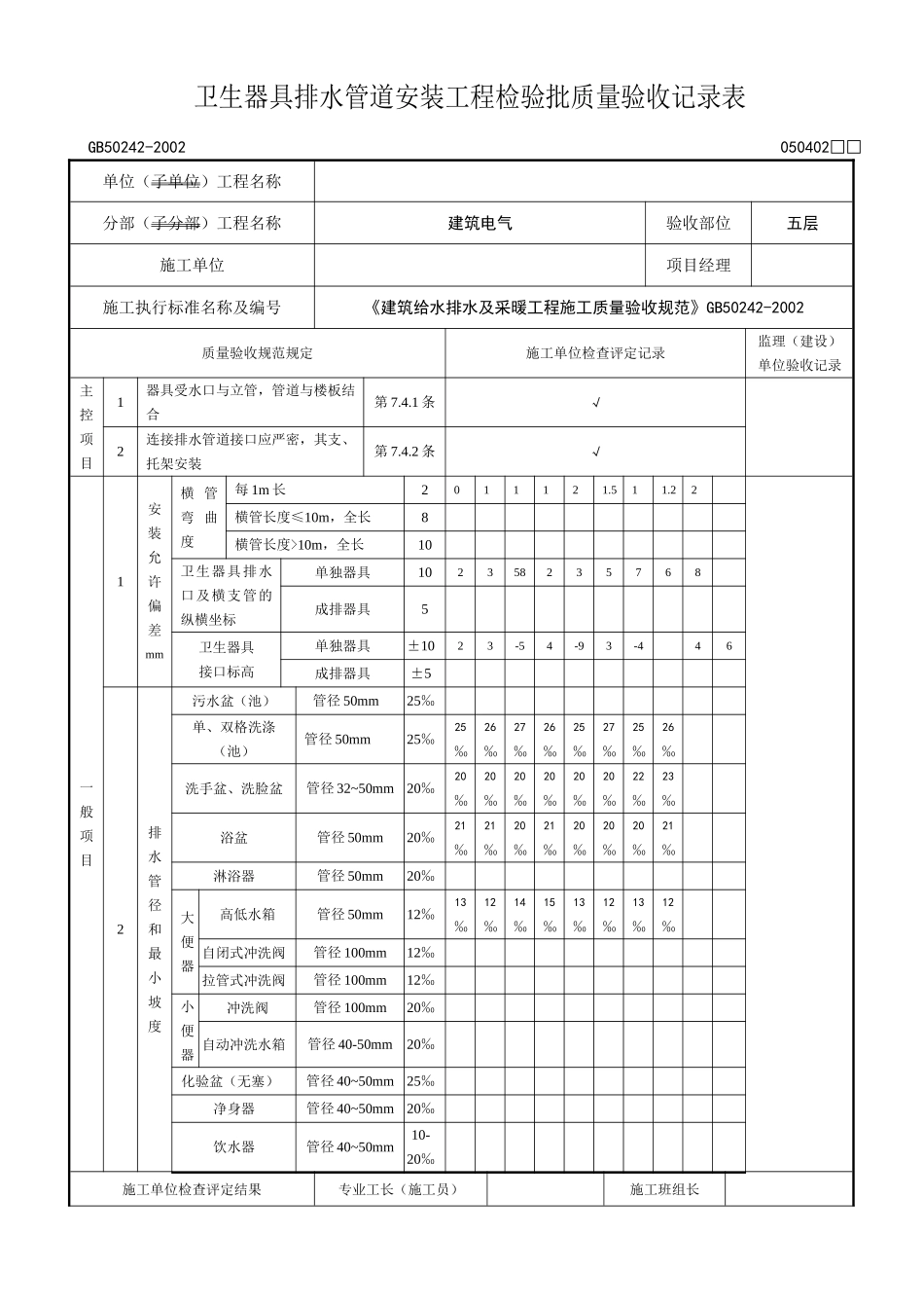 2025年工程资料模板：5.doc_第1页