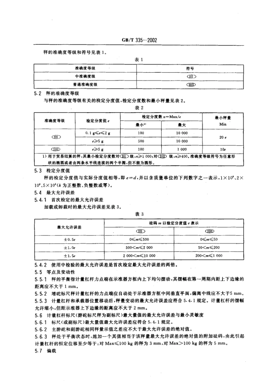 GBT 335-2002 非自行指示秤.pdf_第2页