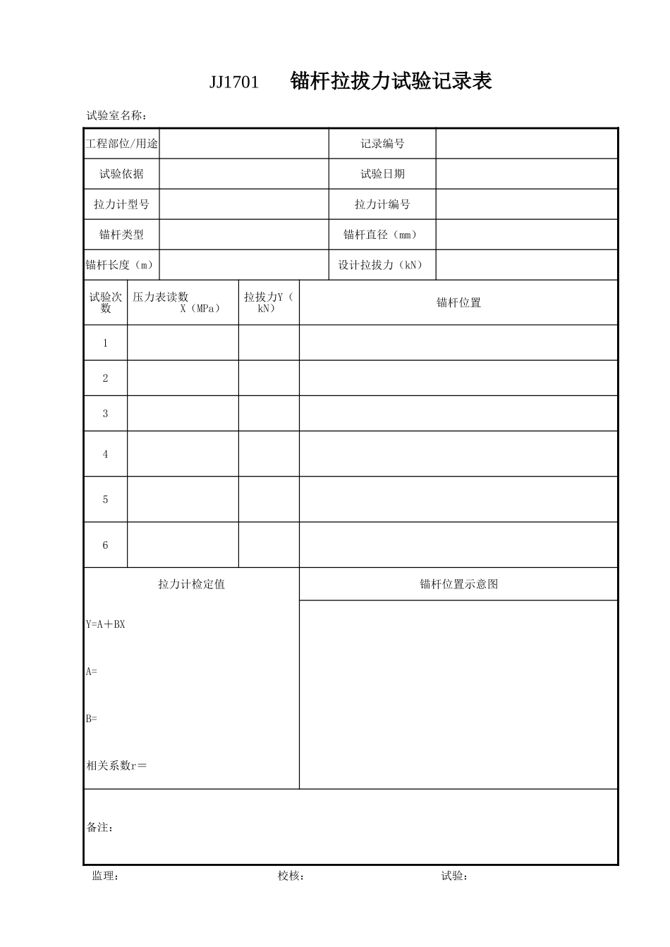 2025年工程资料模板：17隧道.xls_第1页