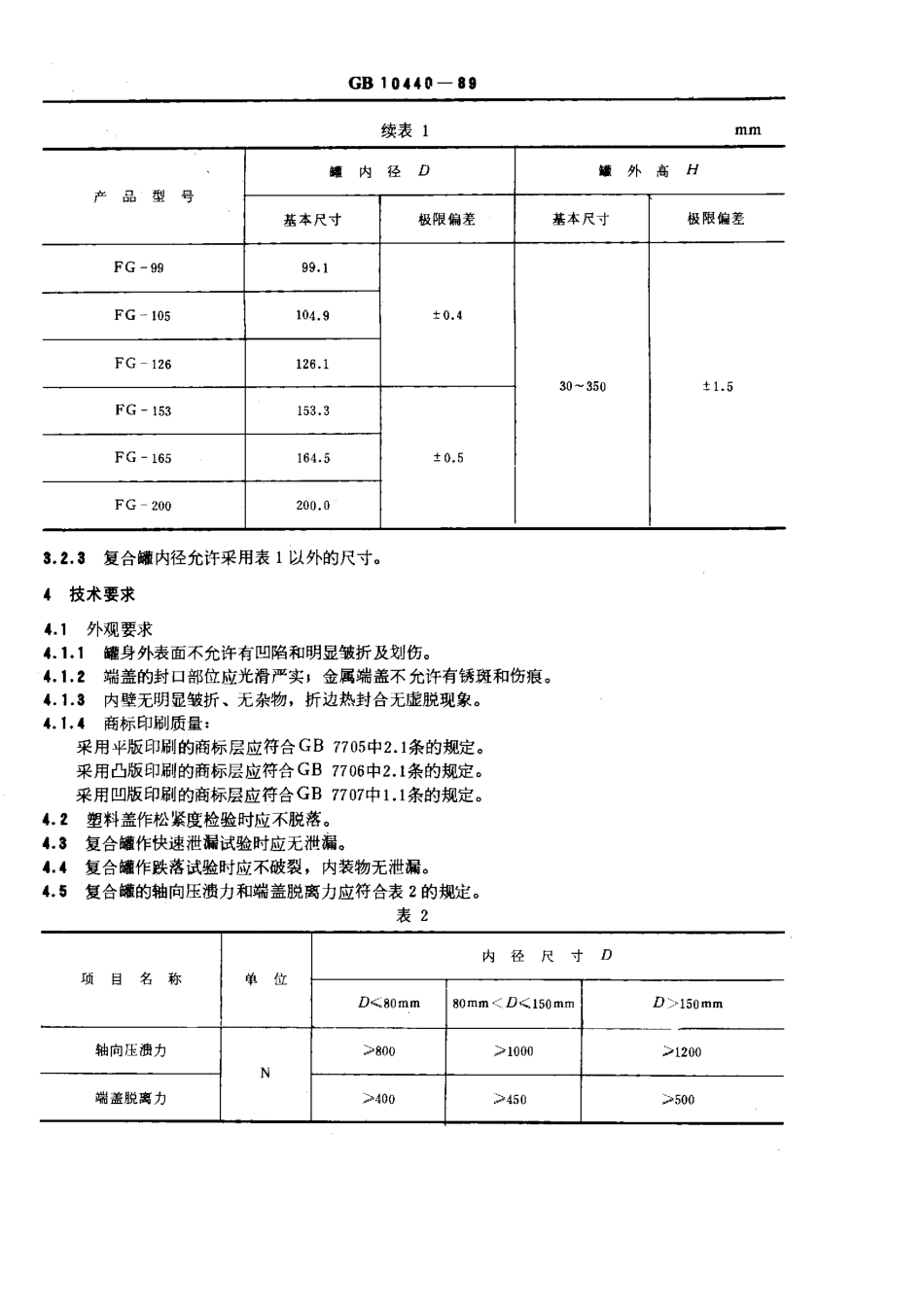 GB 10440-1989 圆柱形复合罐.pdf_第3页
