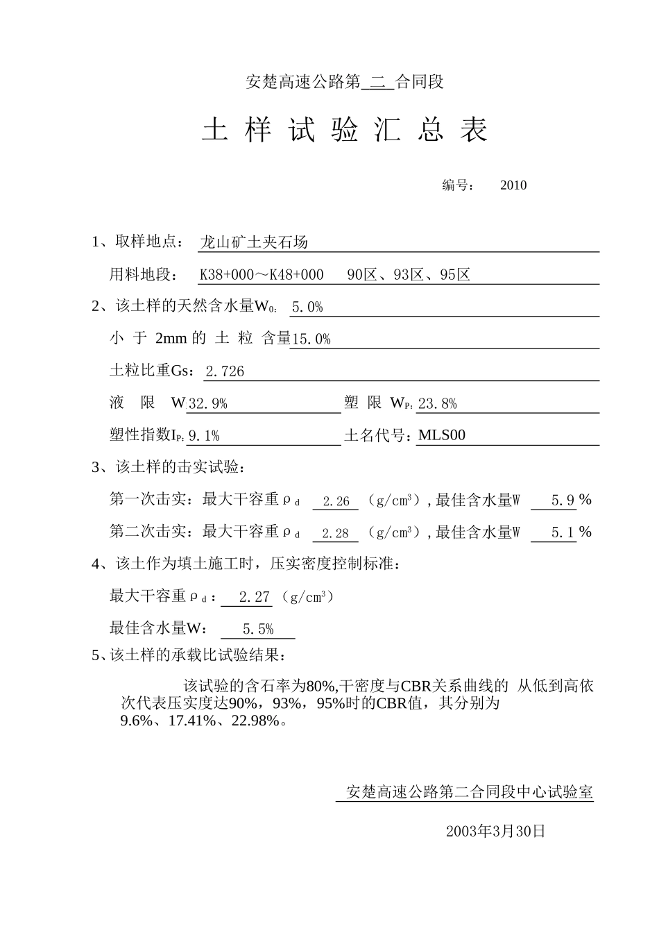 2025年工程资料模板:2010.xls_第2页