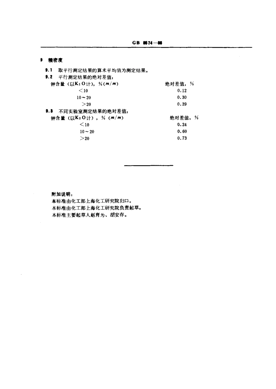 GBT 8574-1988 复混肥料中钾含量测定 四苯基合硼酸钾重量法.pdf_第3页