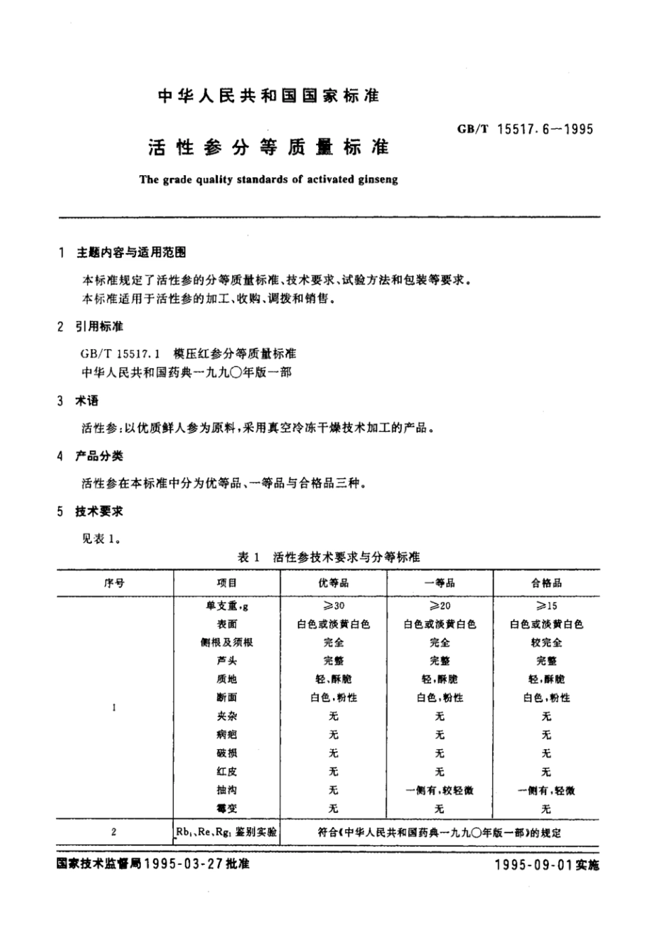 GBT 15517.6-1995 活性参分等质量标准.pdf_第2页
