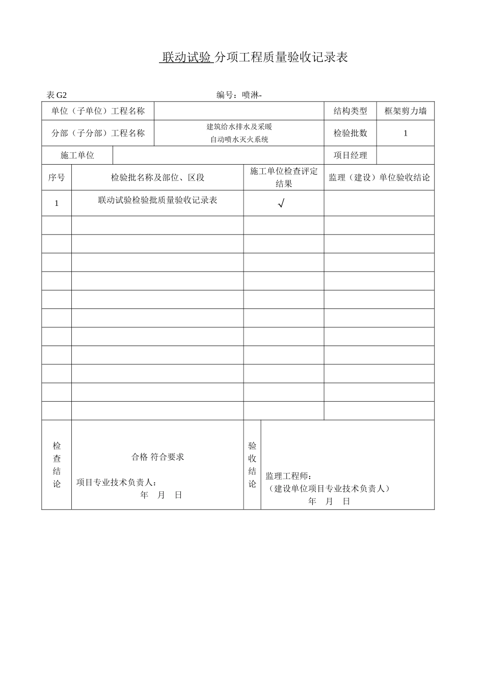 2025年工程资料模板：联动试验.doc_第1页