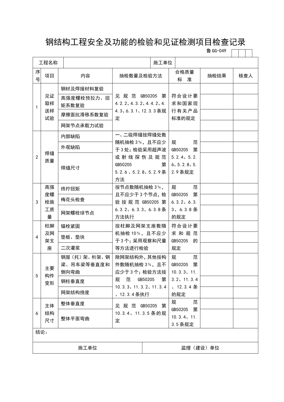 2025年工程资料模板：GG049.doc_第1页