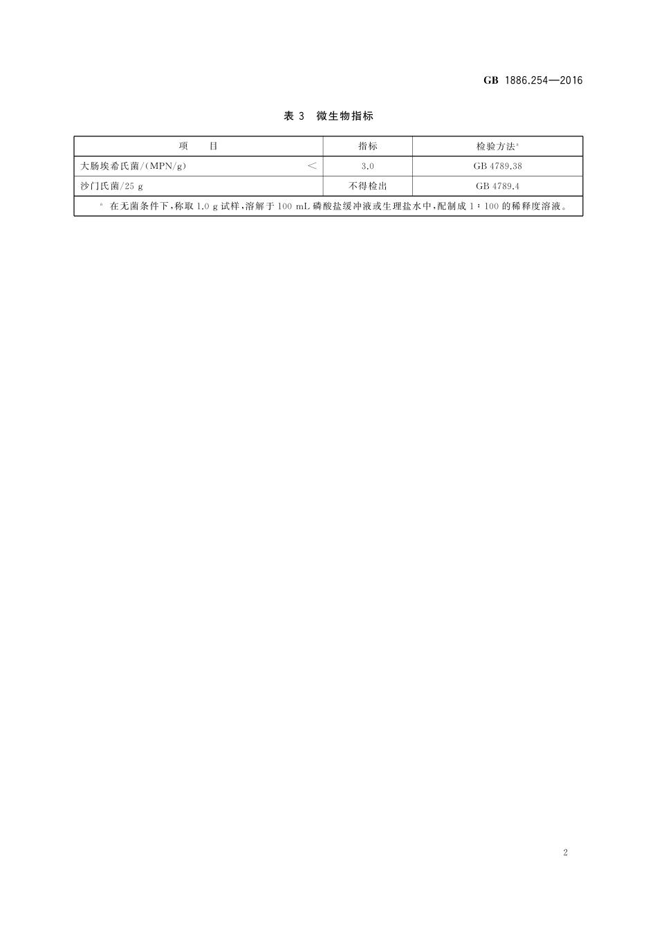 GB 1886.254-2016 食品安全国家标准 食品添加剂 刺梧桐胶.pdf_第3页