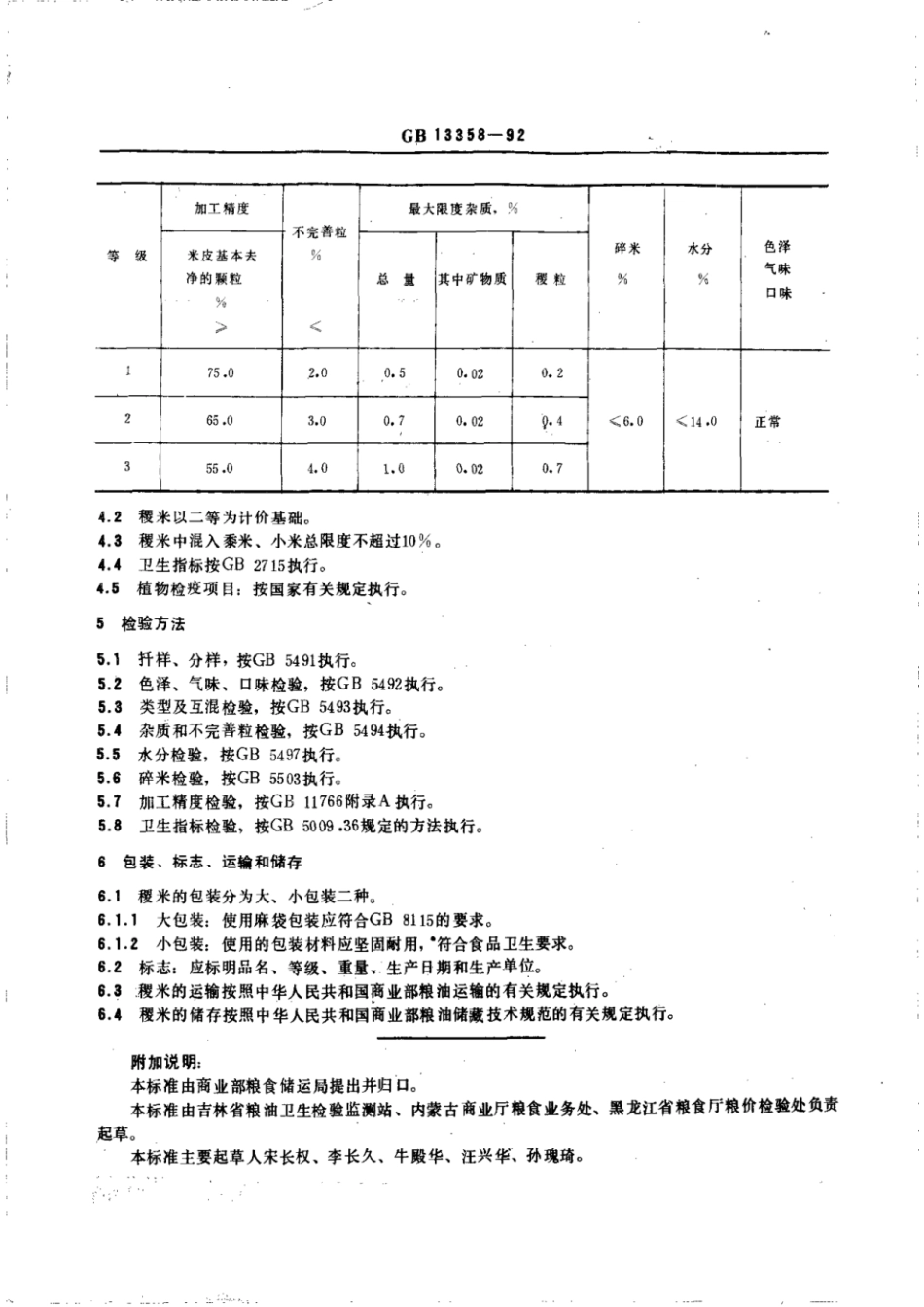 GBT 13358-1992 稷米.pdf_第2页
