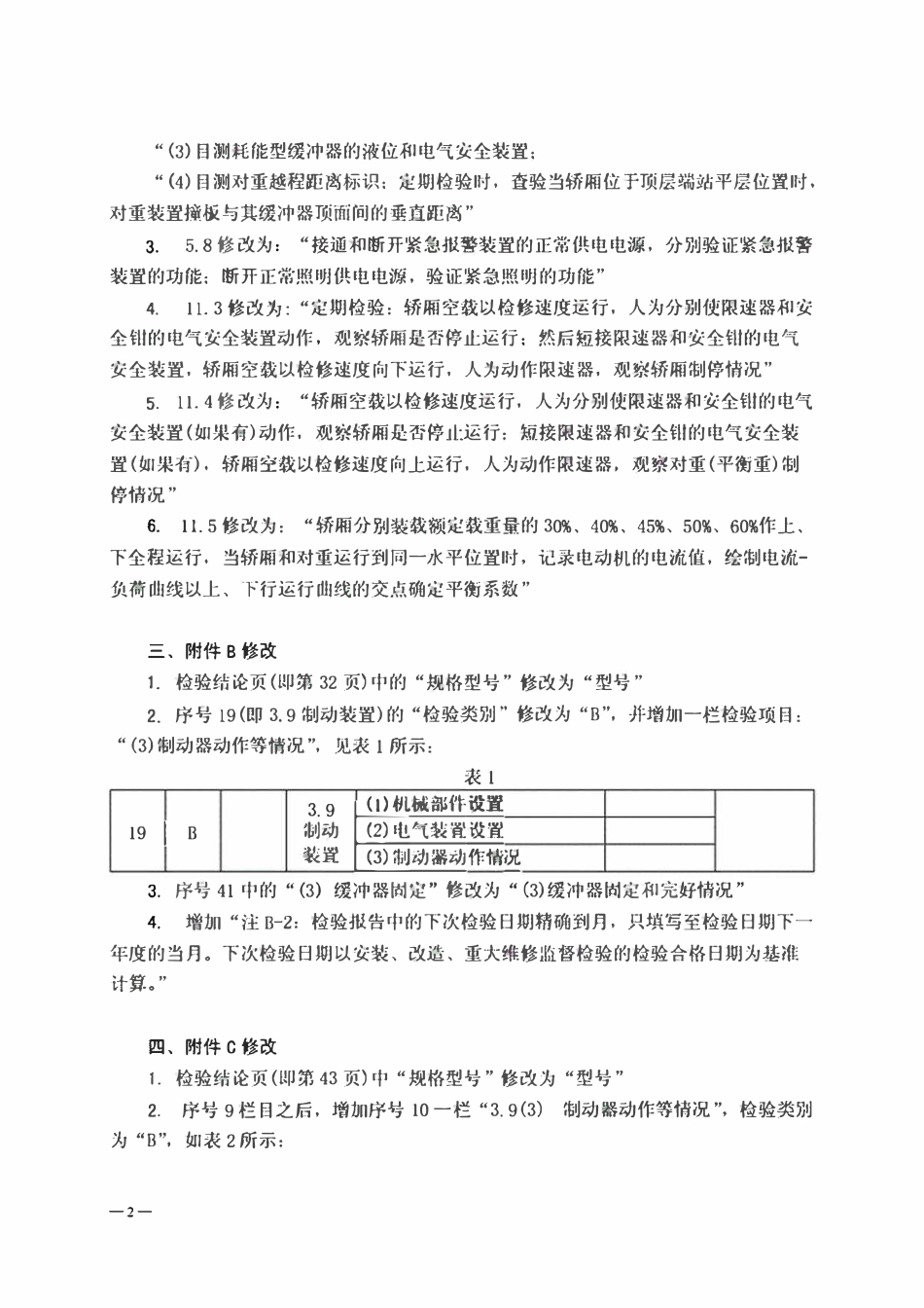 TSG T7002-2011《电梯监督检验和定期检验规则一消防员电梯》第1号修改单.pdf_第3页