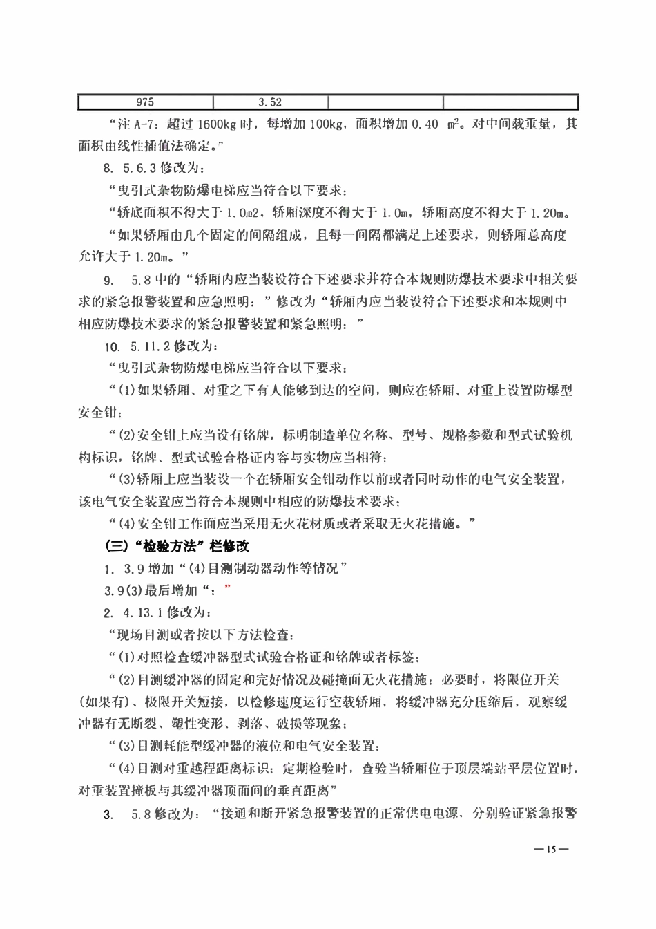 TSG T7003-2011 《电梯监督检验和定期检验规则一防爆电梯》第1号修改单.pdf_第3页