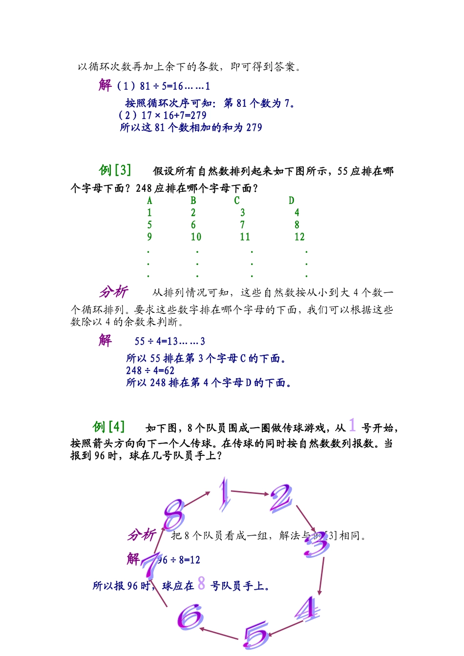 小学奥数：第十三讲 循环问题.doc_第2页