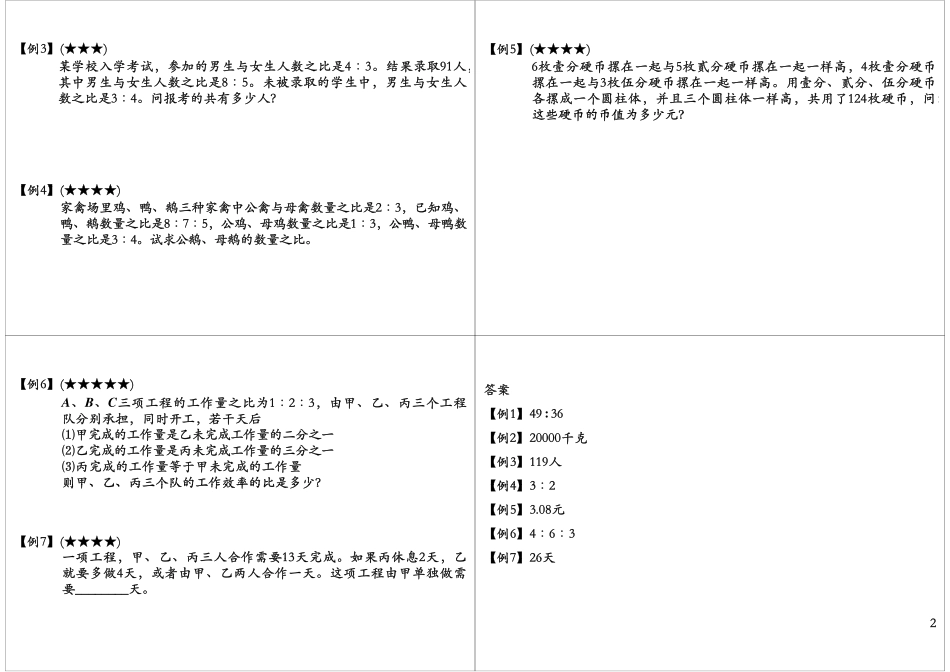 小学奥数：小升初应用题高频考点汇总与方法总结（上）.pdf_第2页