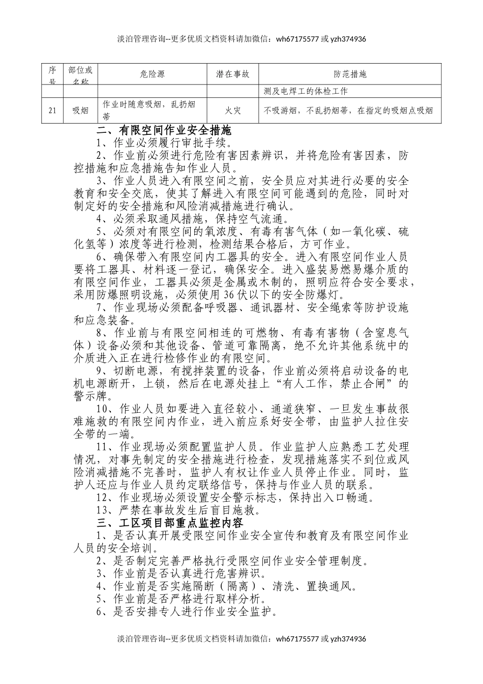 【告知牌】有限空间作业安全风险告知书.doc_第3页