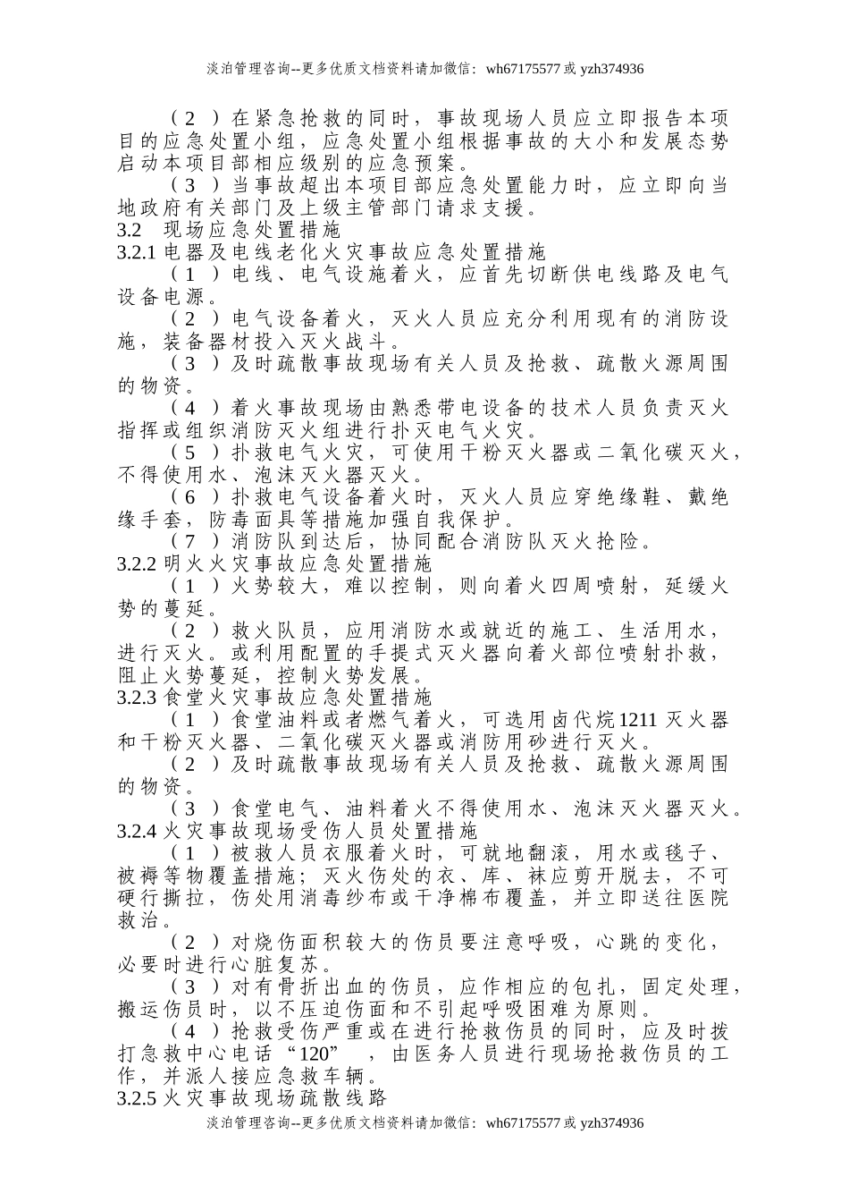 001 现场处置方案范本.doc_第3页