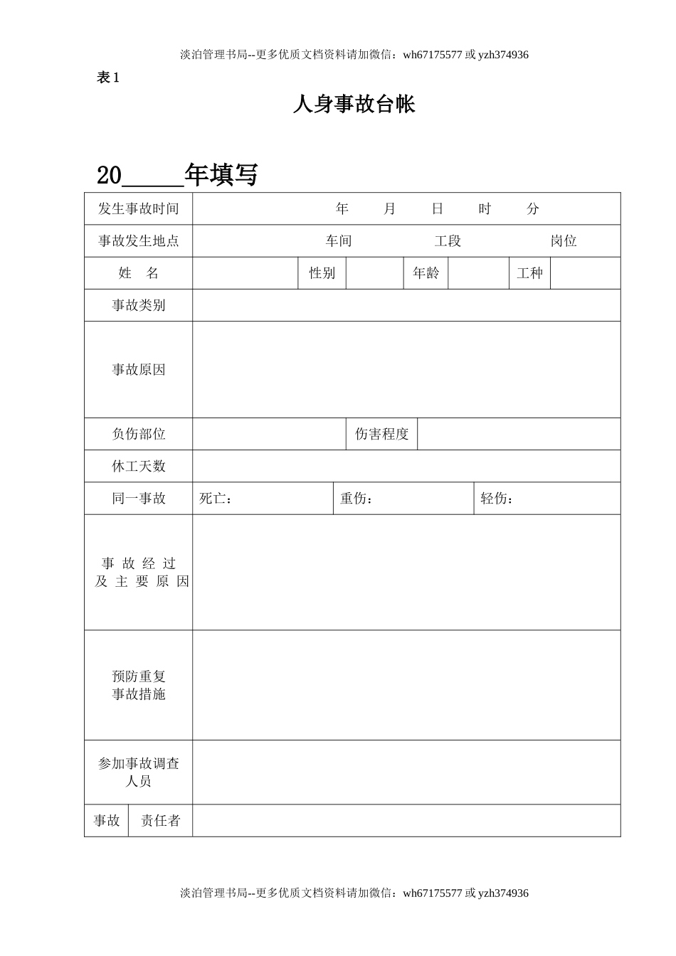 1.人身事故台帐.doc_第1页