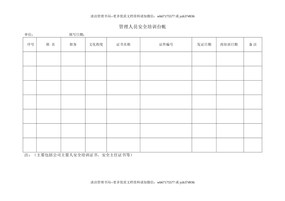 6.管理人员培训台帐.doc_第1页