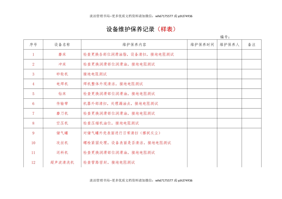 6.设备维护保养记录.doc_第2页