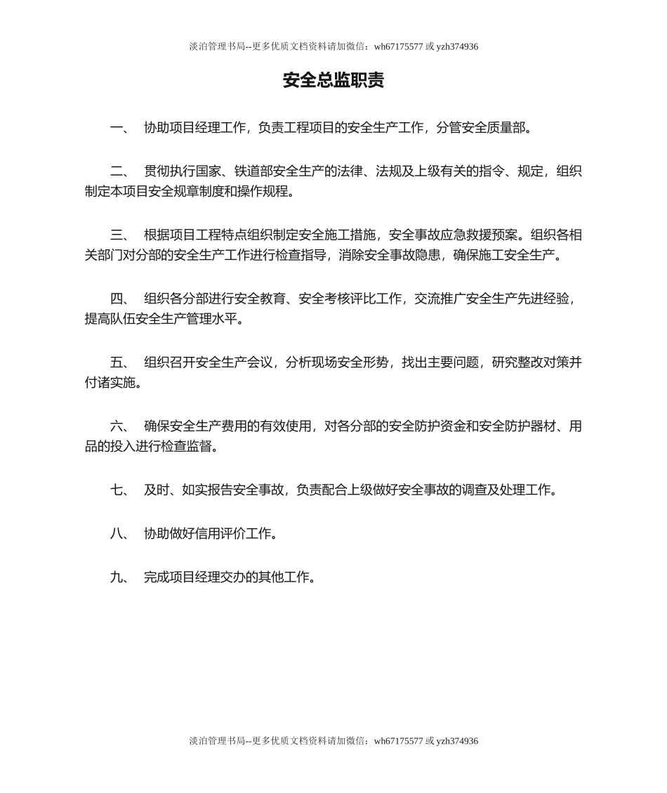 09-安全总监职责.doc_第1页
