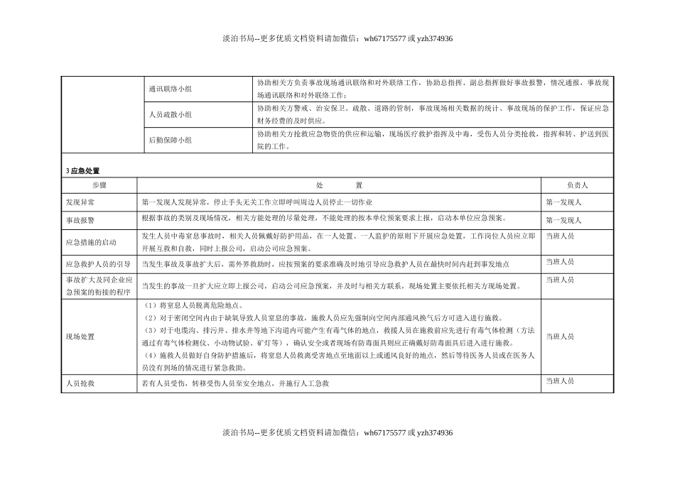15 受限空间作业中毒与窒息现场处置方案.doc_第2页