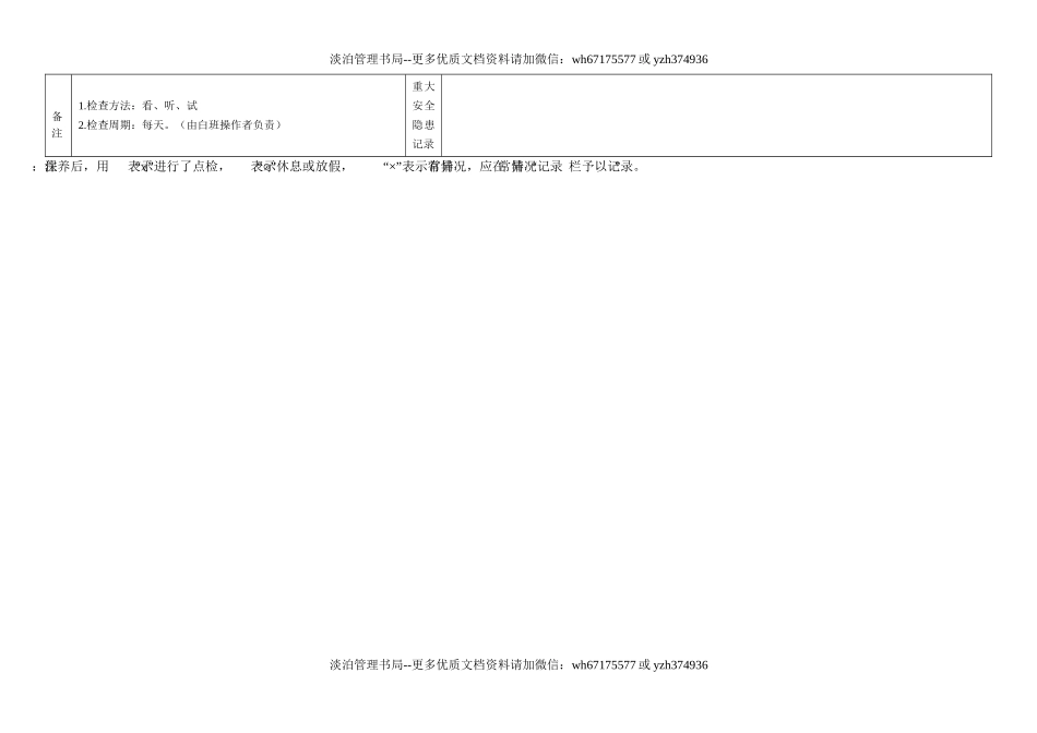 41.抛丸清理机日常点检表.doc_第2页