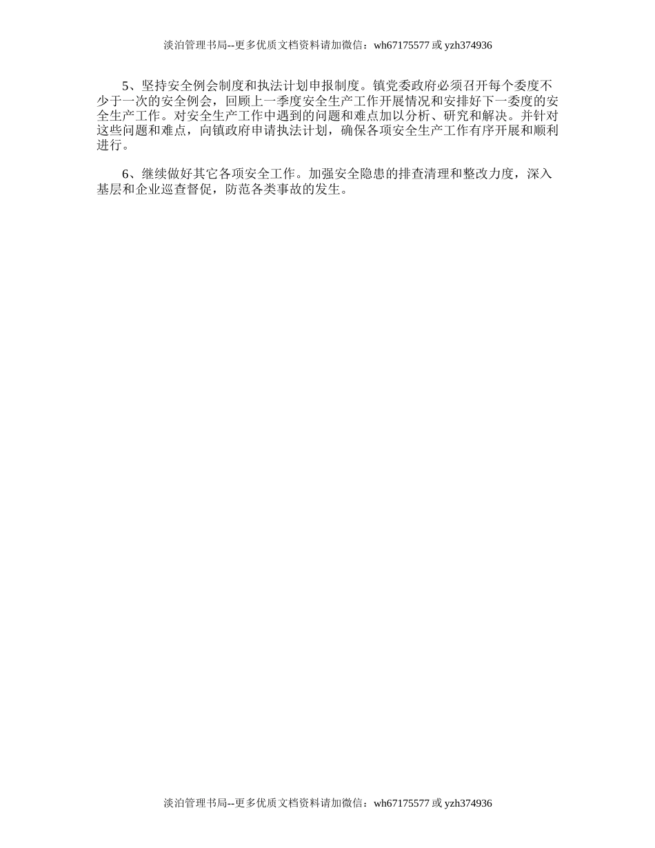 183.乡镇安全生产工作计划.doc_第2页