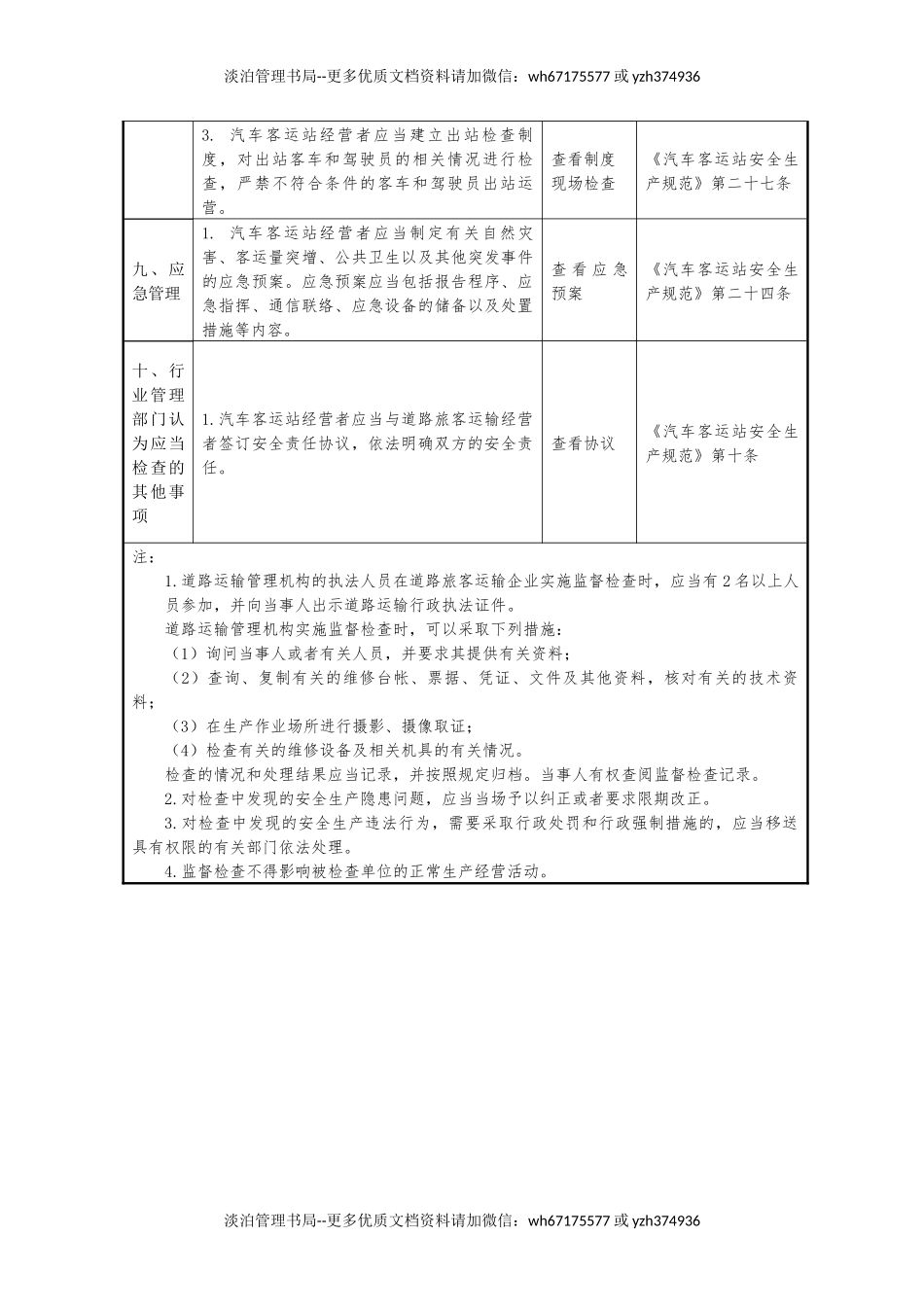 道路旅客运输站（场）安全生产检查表.docx_第3页