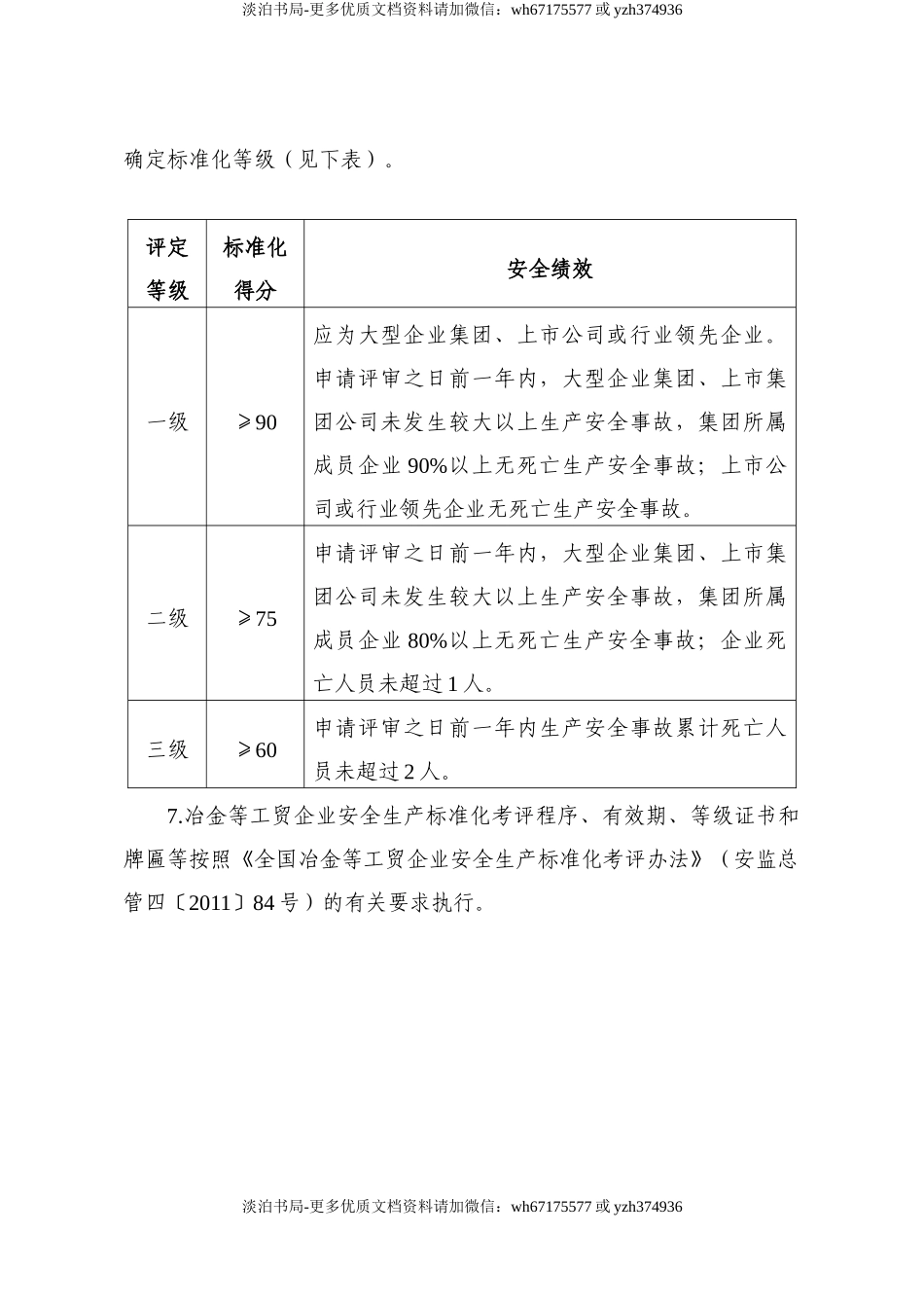附件3、冶金等工贸企业安全生产标准化基本规范评分细则.doc_第2页