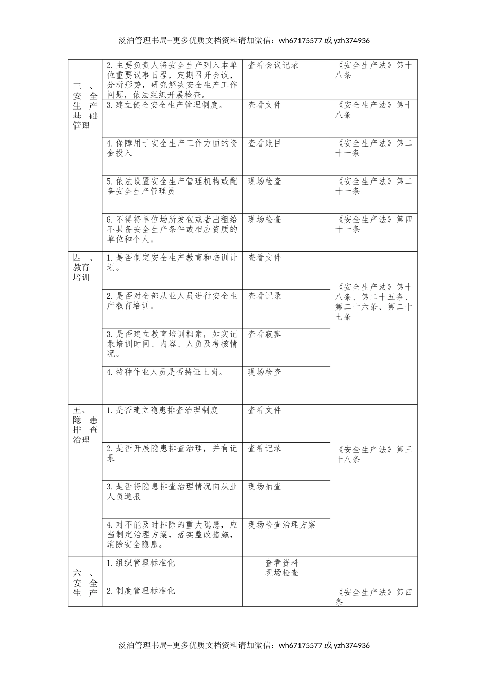 河南省公路路政安全生产检查表.docx_第3页