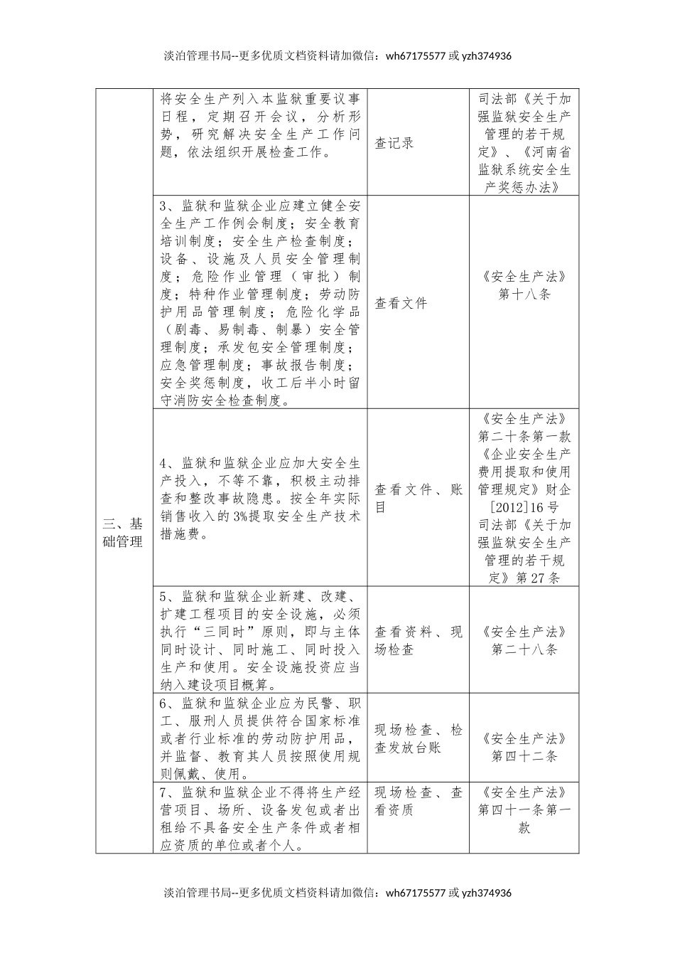 河南省监狱系统安全生产检查表.docx_第3页