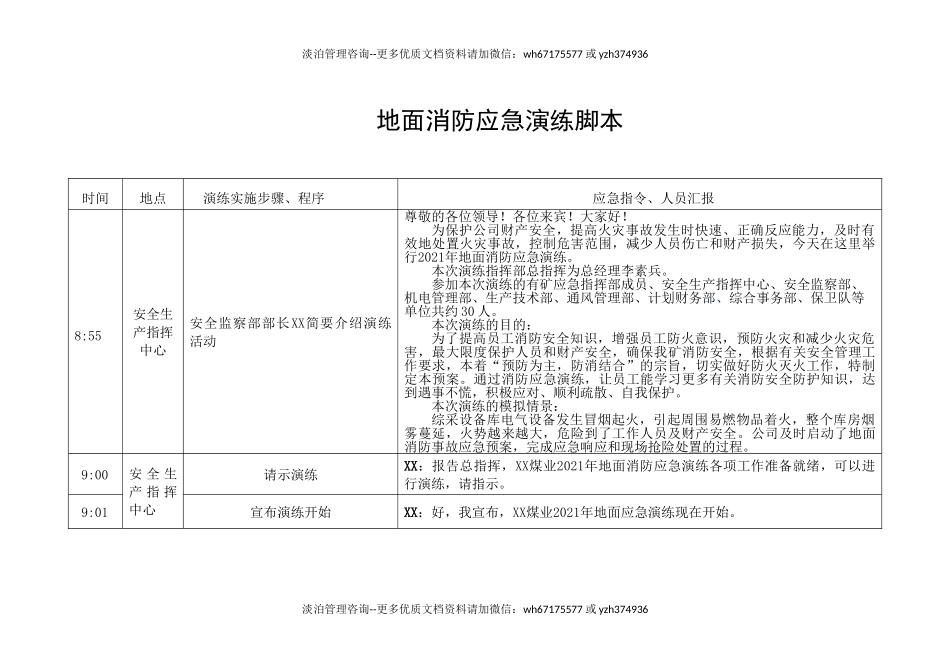 火灾事故应急演练脚本.doc_第2页