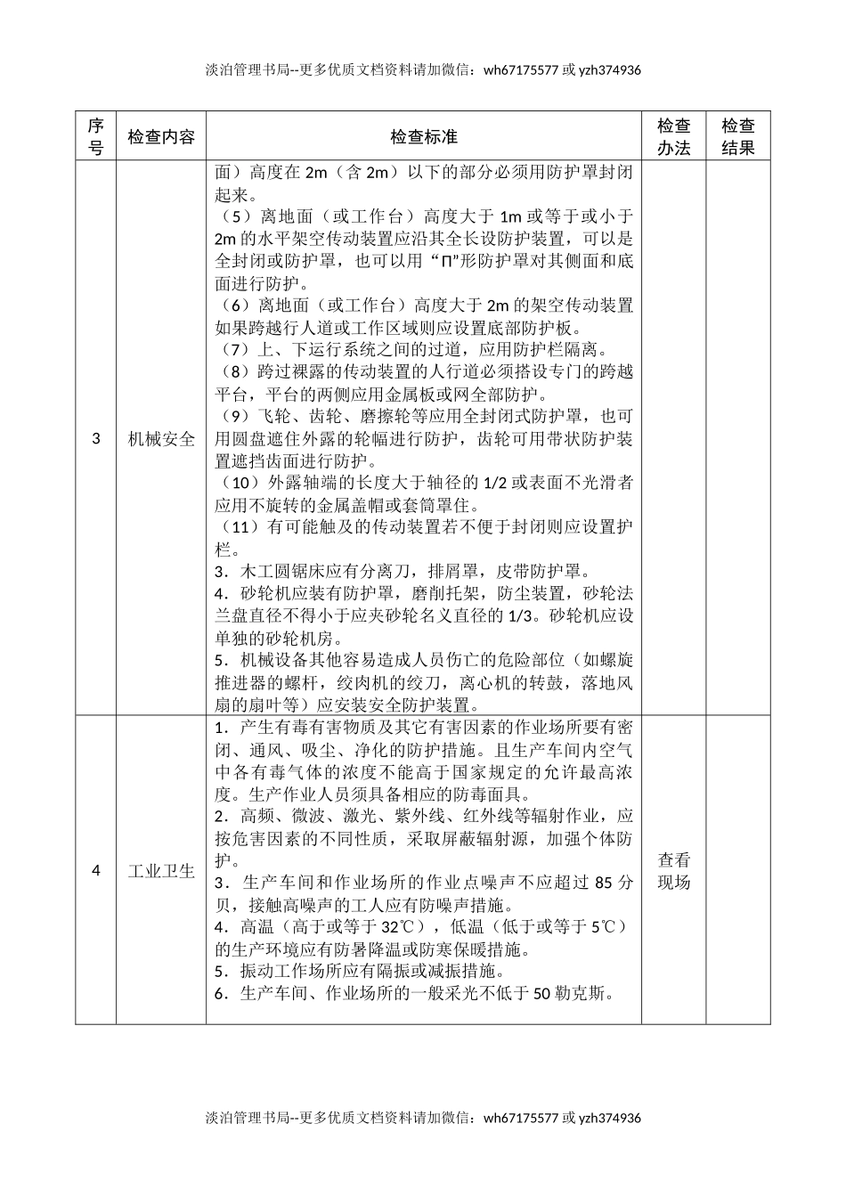 机械制造企业安全生产督导检查表.docx_第3页