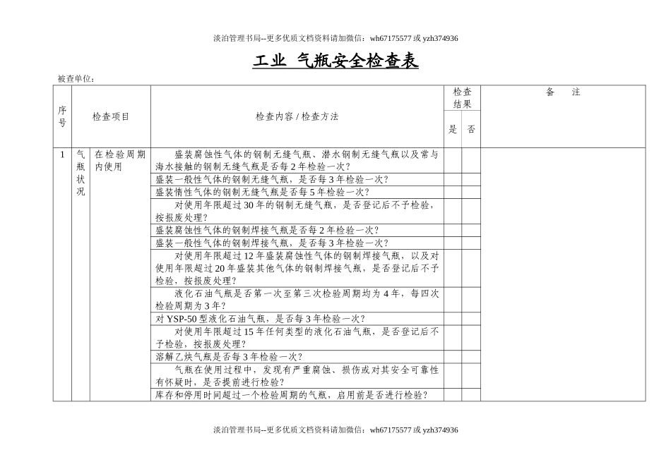 企业设备设施安全表格大全.doc_第1页