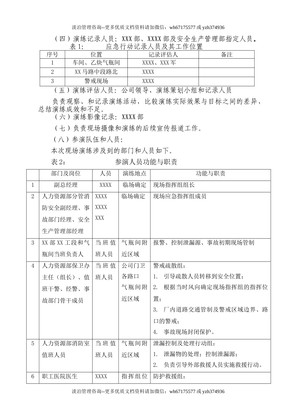 燃气泄漏、火灾爆炸事故专项应急预案-现场演练方案.doc_第3页