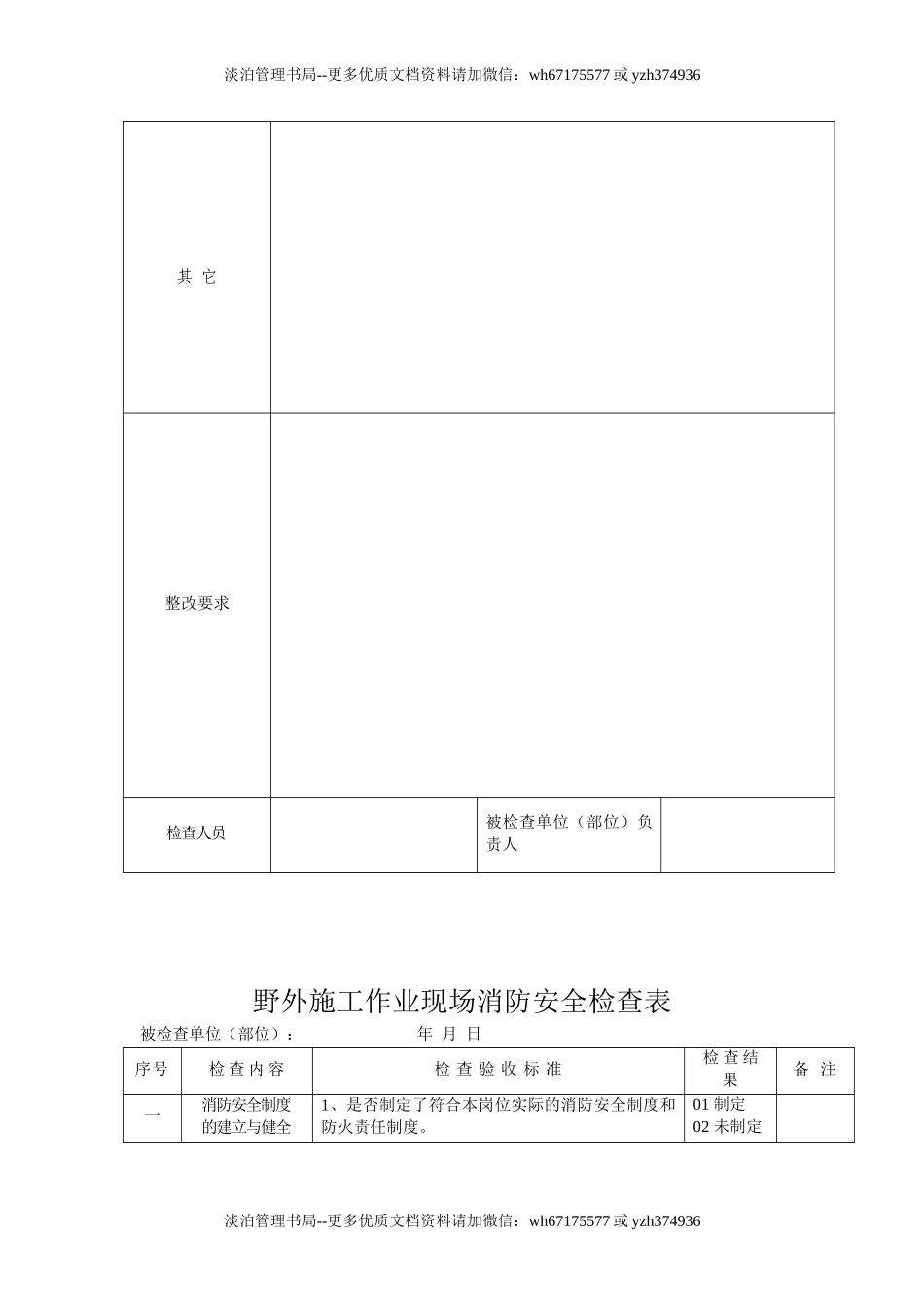 消防安全检查表.doc_第3页