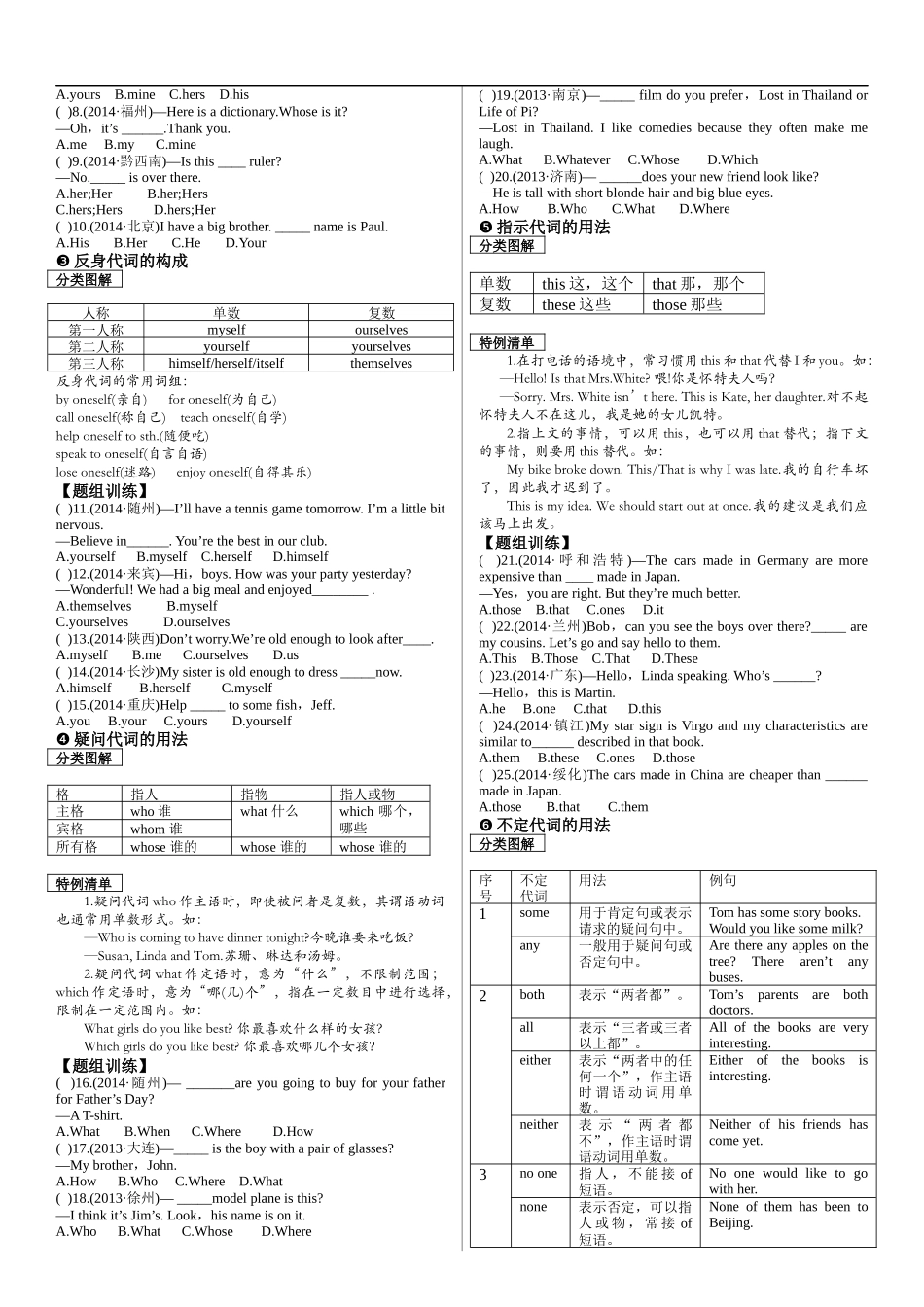 【3】中考英语专项复习 代词.docx_第2页