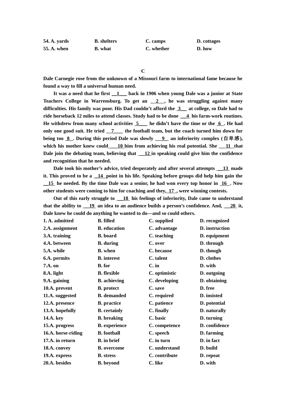 第37讲：完型高分突破3：选项的秘密.doc_第3页