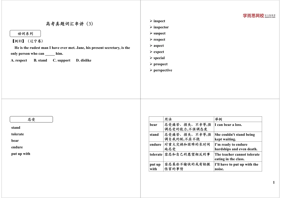 高考真题词汇串讲（3）.pdf_第1页