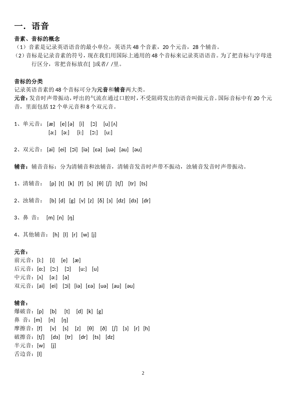 小升初英语专项练习与讲解（47页）.doc_第2页