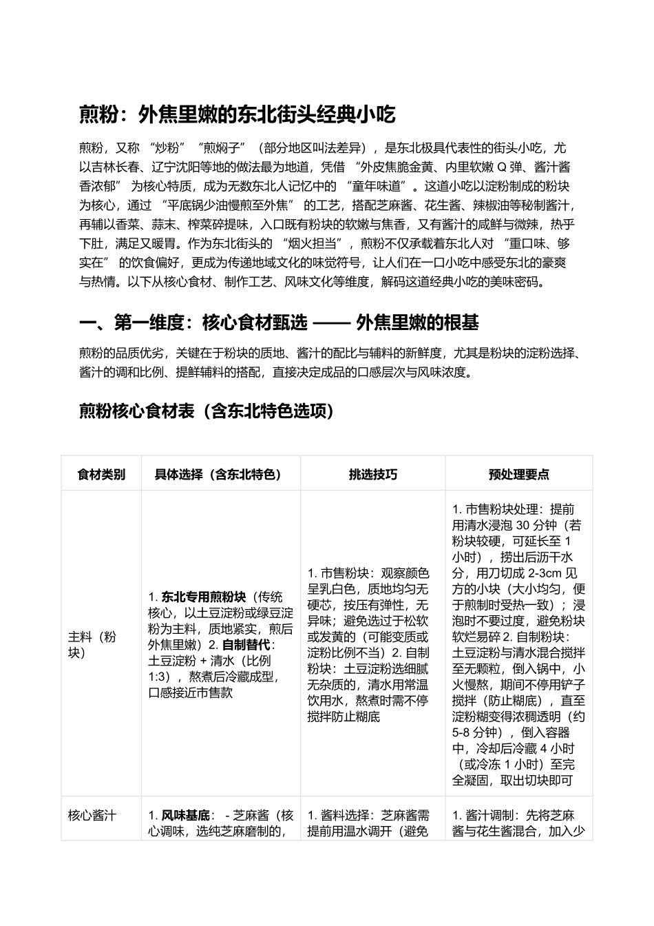 煎粉：外焦里嫩的东北街头经典小吃.docx_第1页