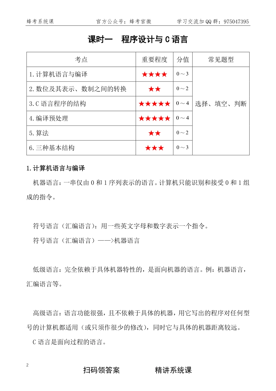 C语言 【蜂考系统课】.pdf_第2页