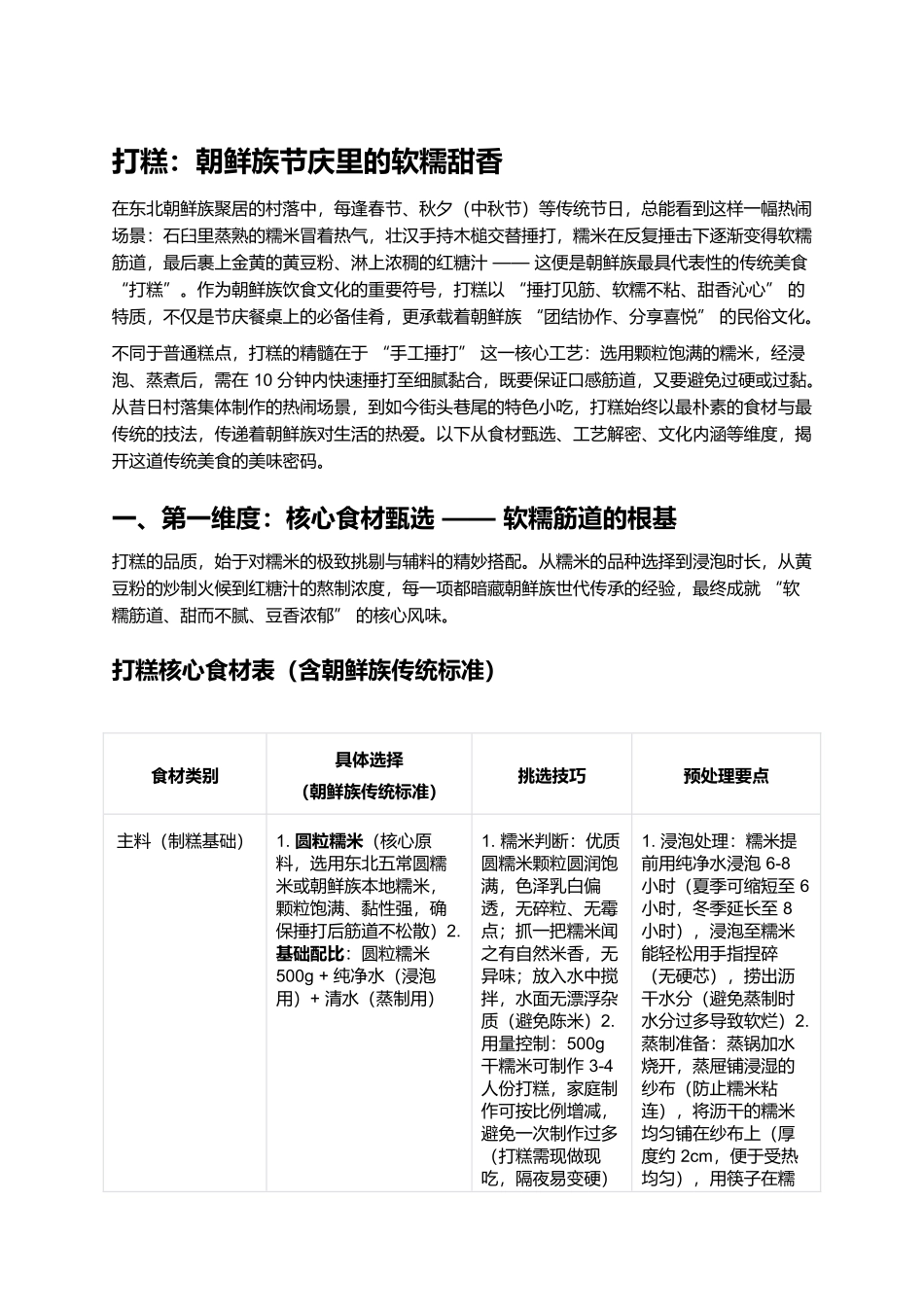 打糕:朝鲜族节庆里的软糯甜香.docx_第1页