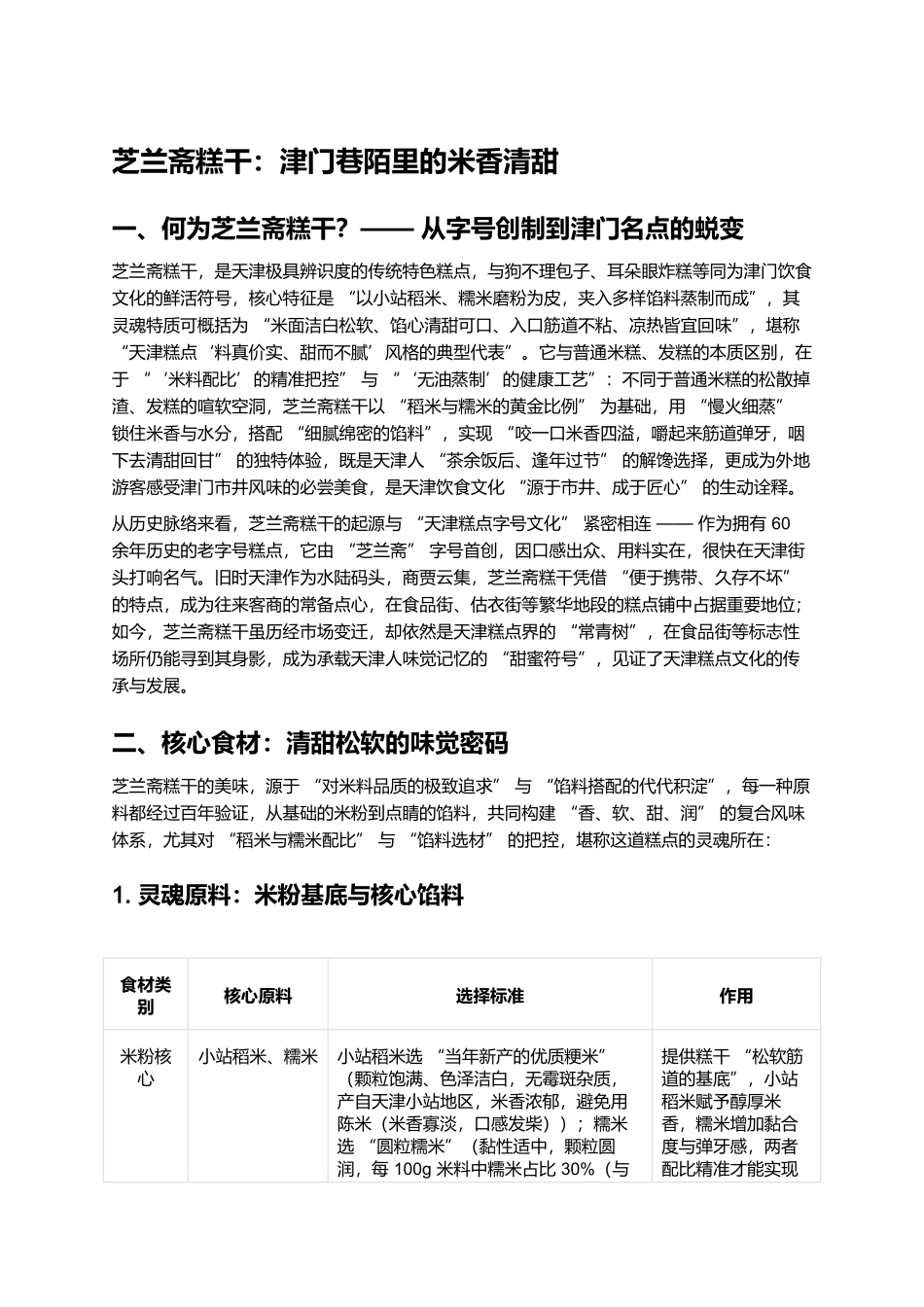 芝兰斋糕干：津门巷陌里的米香清甜.docx_第1页