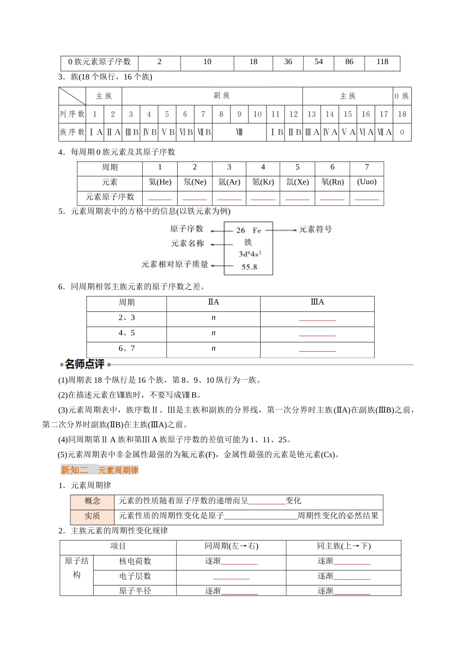 【01-初高衔接】衔接点20元素周期表与元素周期律(学生版)-2025年初升高化学暑假衔接讲练(通用版).docx_第3页
