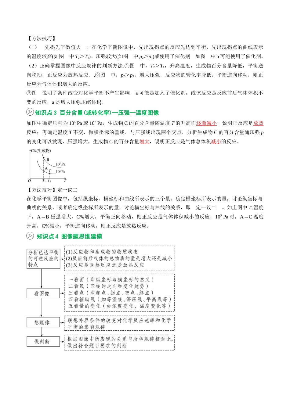 【02-暑假预习】第07讲化学平衡移动的相关图像(教师版)-2025年新高二化学暑假衔接讲练(人教版).docx_第2页