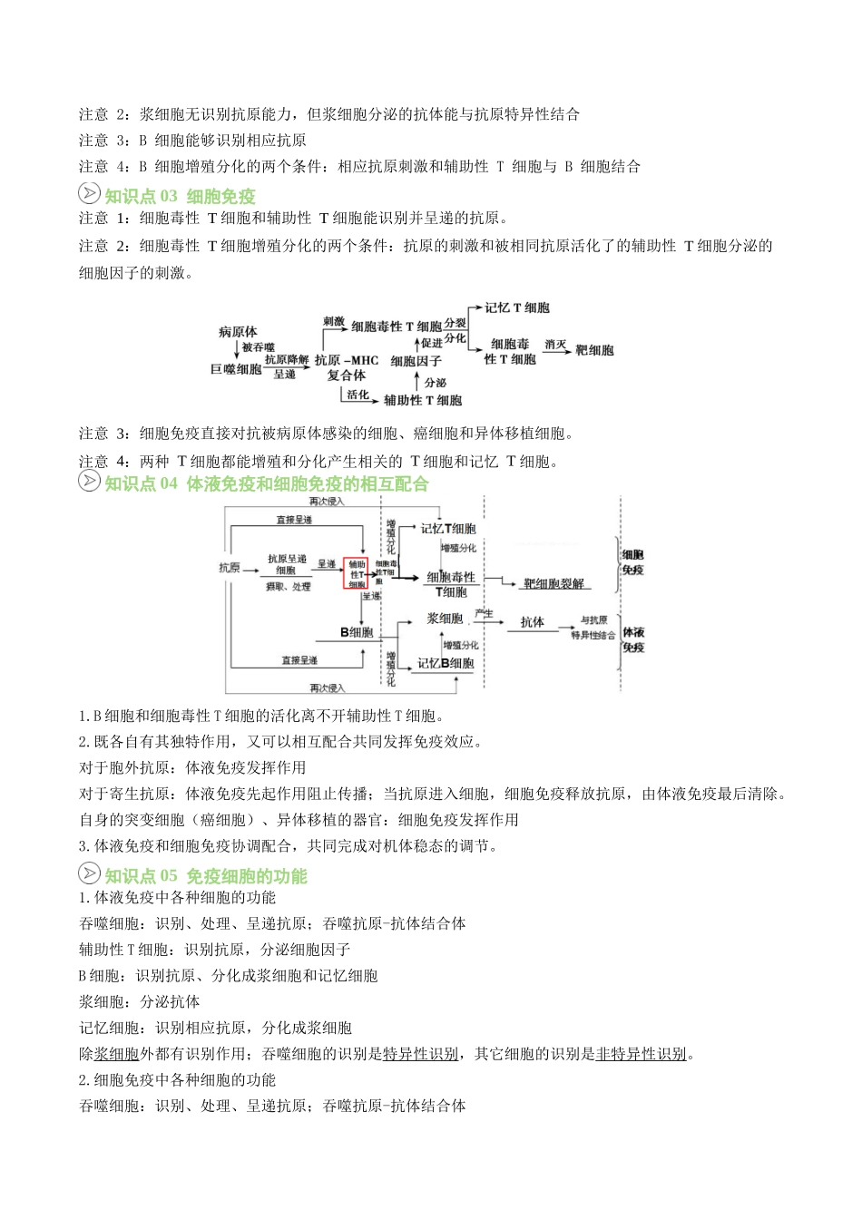 【02-暑假预习】第12讲特异性免疫（学生版）-2025年新高二生物暑假衔接讲练(人教版).docx_第2页