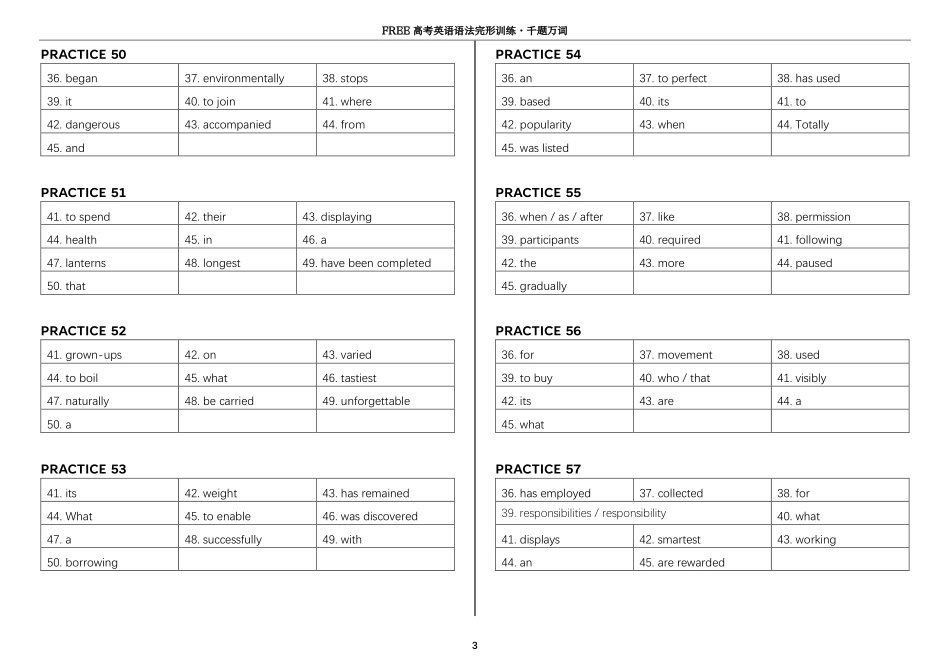 04_第四阶段_语法填空34-70答案.pdf_第3页