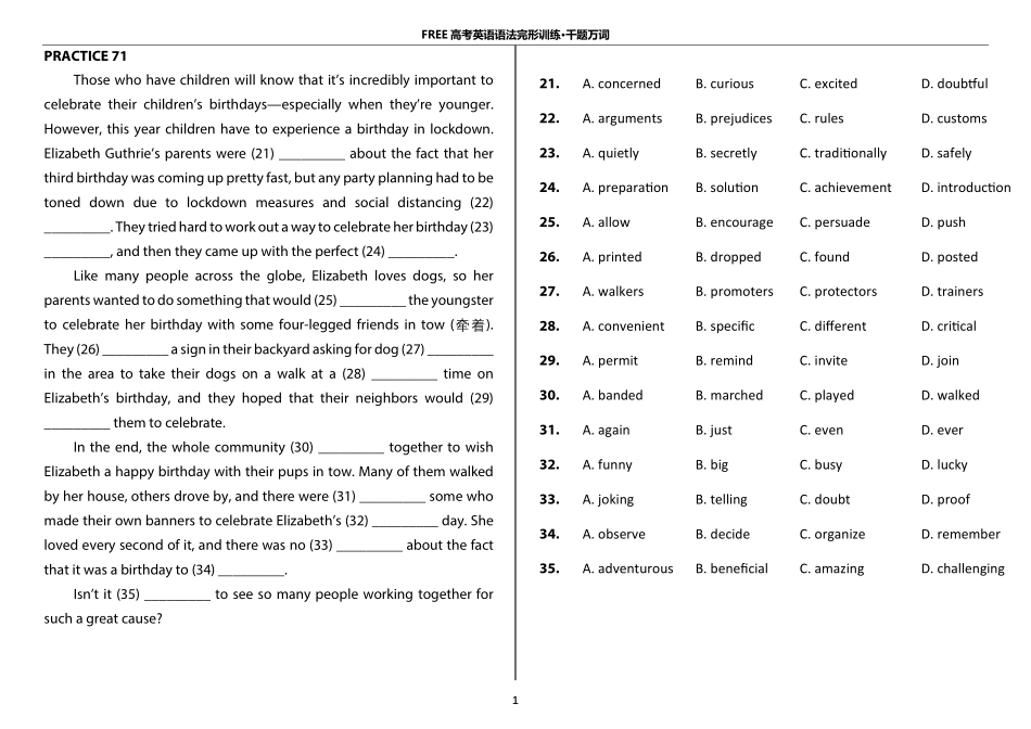 06_第六阶段_完形填空71-100.pdf_第1页