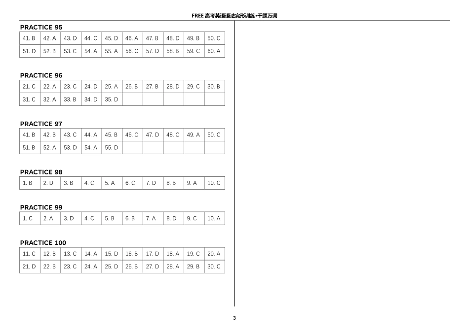 06_第六阶段_完形填空71-100答案.pdf_第3页